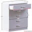 Fougeres Steel 75 cm W Chest of 5 Drawers-563579958