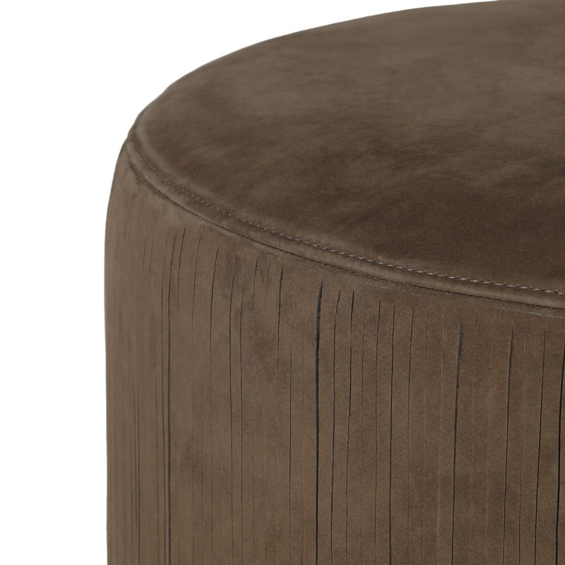 Rooney Ottoman, Nubuck Cigar