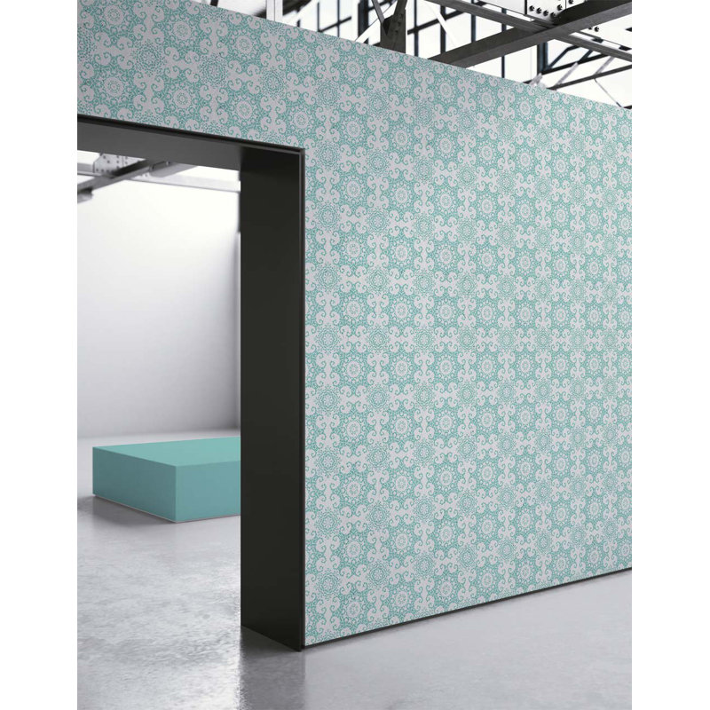 Calabro 10m x 52cm Matte Wallpaper Roll, Aqua