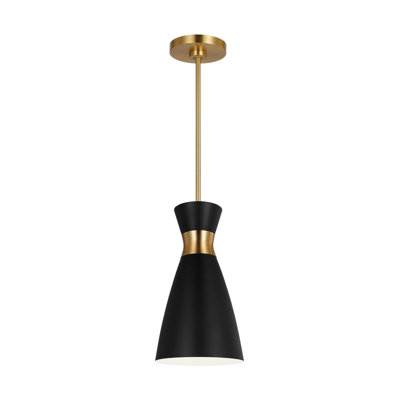 Luminaire suspendu à 1 lumière DEL avec décorations Agata
