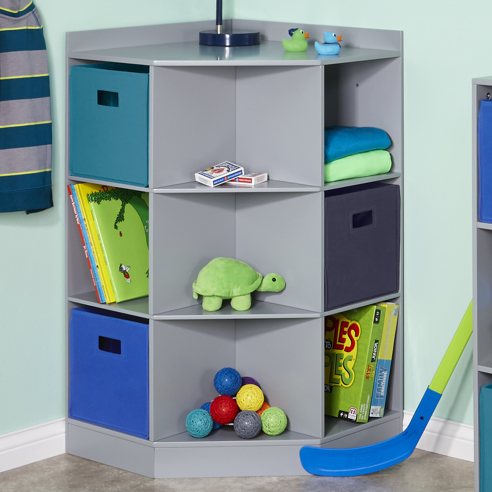 Fashion kids corner cabinet