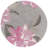 Jardin 403 Hand Tufted Wool/Cotton Floral Rug in Gray/Pink-108596840