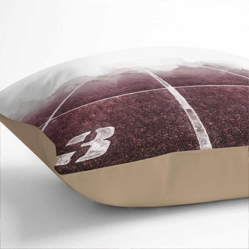 Cushion, 40cm H x 40cm W x 15cm D, Stone