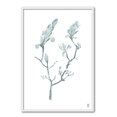 Nature Rama Turquesa I by César Ortiz Echagüe - Single Picture Frame Painting