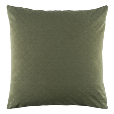 Amity Olive Quilted Sham