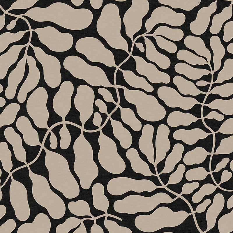 Boråstapeter My Secret Garden Grand Mural, NaturalBlack/Ivory