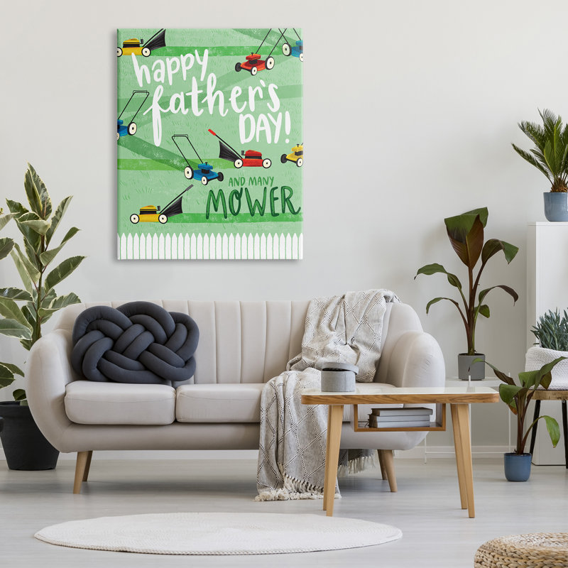 «Happy Father's Day», impression sur toile, H 48 po x l 36 po x P 1,5 po