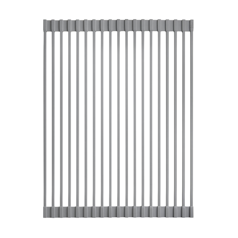 17" X 13" Kitchen Sink Grid, Grey, Grey