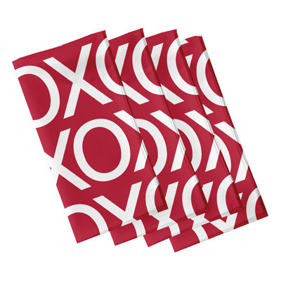 Lashondria Polyester Geometric Square Napkin
