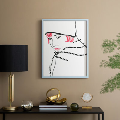BlossomIV Framed Print - Solid Wood