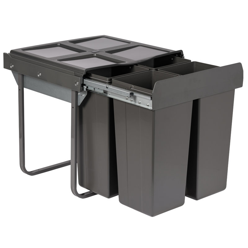 Plastic Pull Out Rubbish Bin