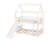 Twin Over Twin Bunk Bed With Slide