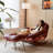 Curved ergonomic chair