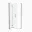 Universal Pivot Shower Door with Tempered Glass-113150637