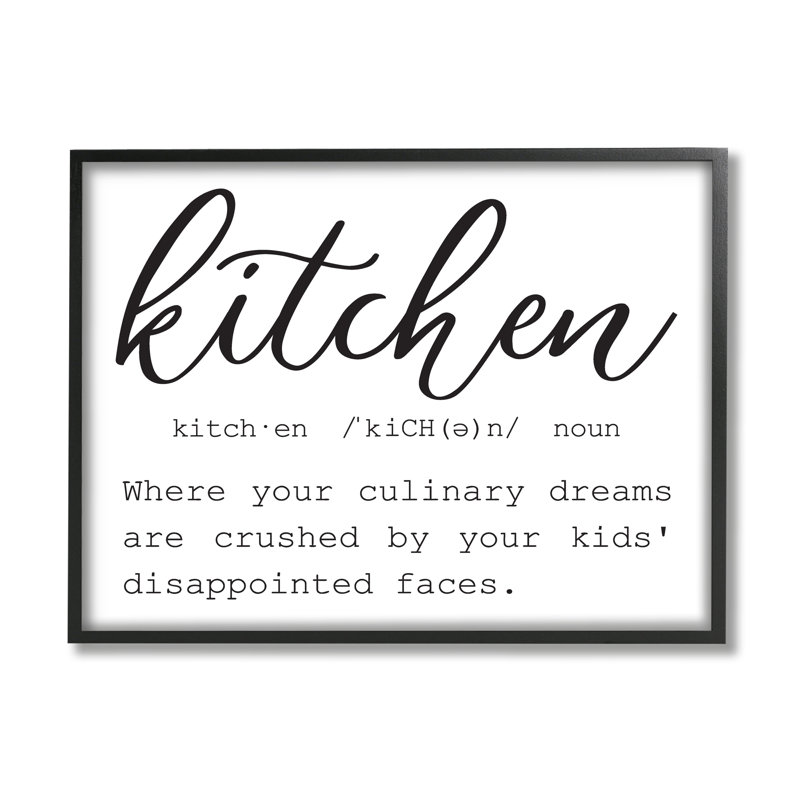 Drôle de cuisine, définition, cuisson, typographie, estampe numérique, art texturé par lettres et doublure
