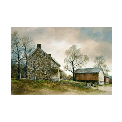 Ray Hendershot A PENNSYLVANIA MORNING Canvas Art