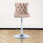 360°Swivel Bar Stools with Sliver Base-1959169141