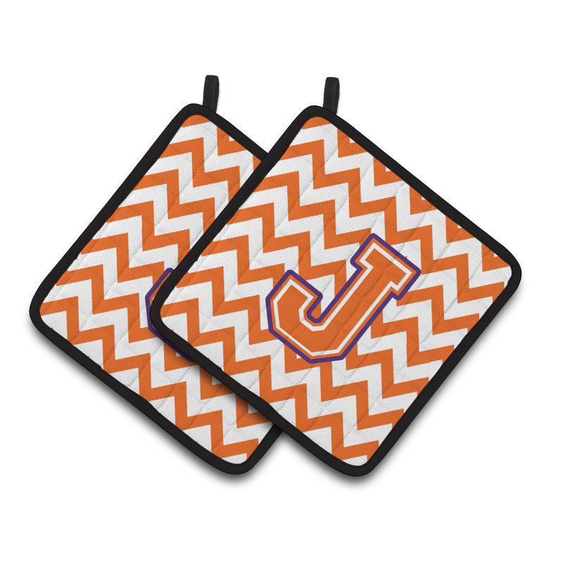 Poignée à chevrons, J, Orange / tenue cérémonielle