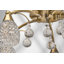 LISMORE 5 LIGHT CW CRYSTAL DROPLETS