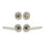 Circolo Lusso Entry Lever Set with Single Cylinder Deadbolt-1322711970-1267952546-1322711975