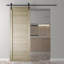 Manufactured Wood Barn Door with Installation Hardware Kit-66200880-66200885