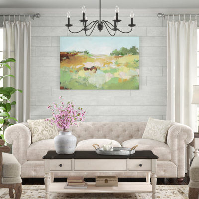 «Summer Walk II» par Christina Long - reproduction d'art sur toile