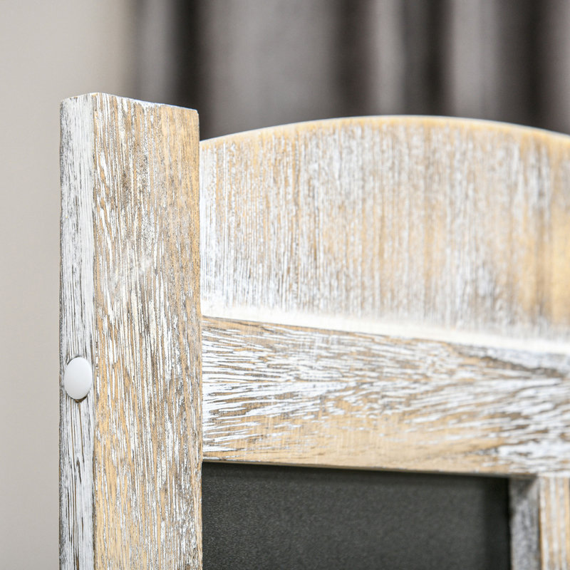 4 Panel Room Divider, Ash