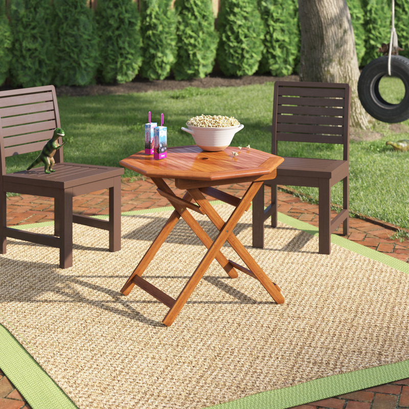 Ponce Acacia Outdoor Folding Dining Table