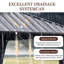 12 pi. L 12 pi. D Pavillon de jardin avec double toit