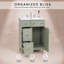 Meuble-lavabo compact autoportant avec lavabo en céramique et 2 tiroirs-1392895766
