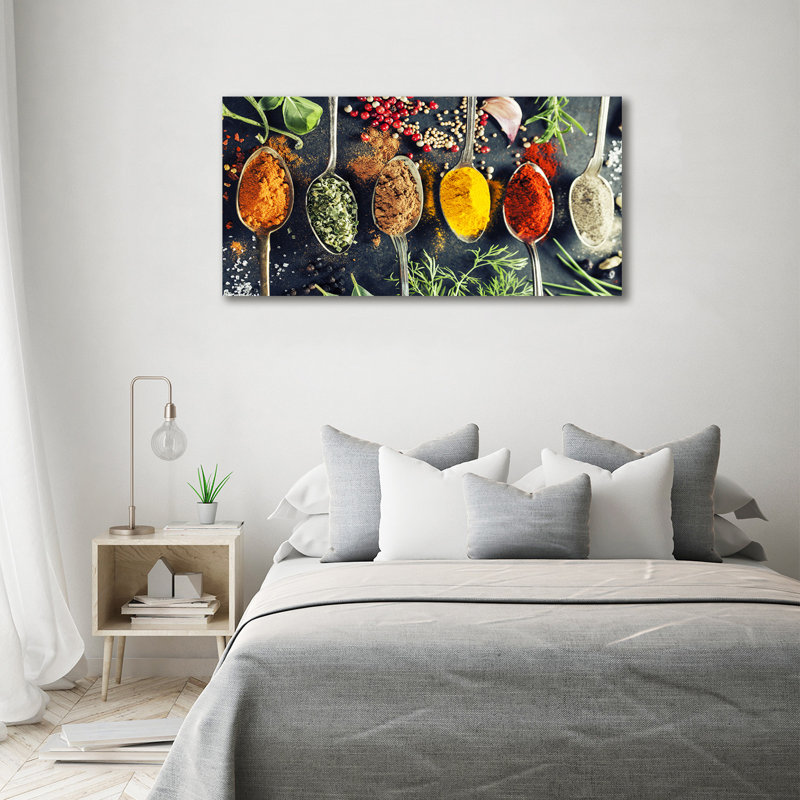 Colourful Spices - Wrapped Canvas Print