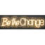 Enseigne néon Be the change - 30 po x 8 po