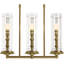 3 - Light Kitchen Island Rectangle Chandelier-818685632