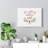 Scripture Canvas Nothing Impossible With God Luke 1:37 Christian Wall Art Bible Verse Print Ready To Hang-226040205