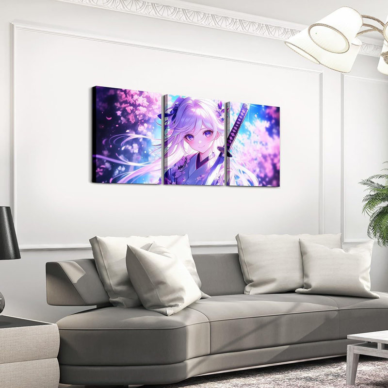 3 Piece Wrapped Canvas Print