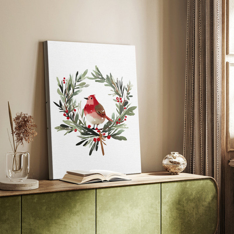 Art des Fêtes de Noël CMLV III - galerie Cavas sur mesure, H 48 po x l 32 po