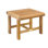 Nantucket Outdoor Square Teak Side Table