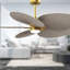 Alessandra - Ventilateur de plafond à cinq pales - DEL intégrée-103363415-103363420