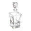 Crystal Glass Beverage Dispenser-726692984