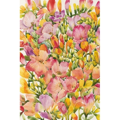 Wildflower Study II 1 Piece Wrapped Canvas Painting