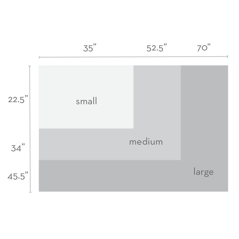 Geography Non-Wall Damaging Accent, Medium