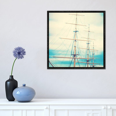 Masts by Caroline Mint - Print on Canvas