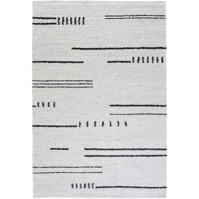 Minimalist Polypropylene Area Rug, Rectangle 9'2" x 12'5"