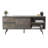 Itzely 23.4" 2-Tier TV Cabinet / Media Console for TVs up to 70", Storage Shelves for Living Room or Bedroom