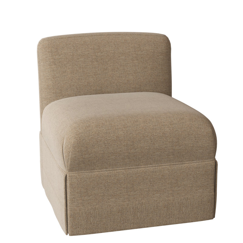Chloe Slipper Chair, Elise Flax