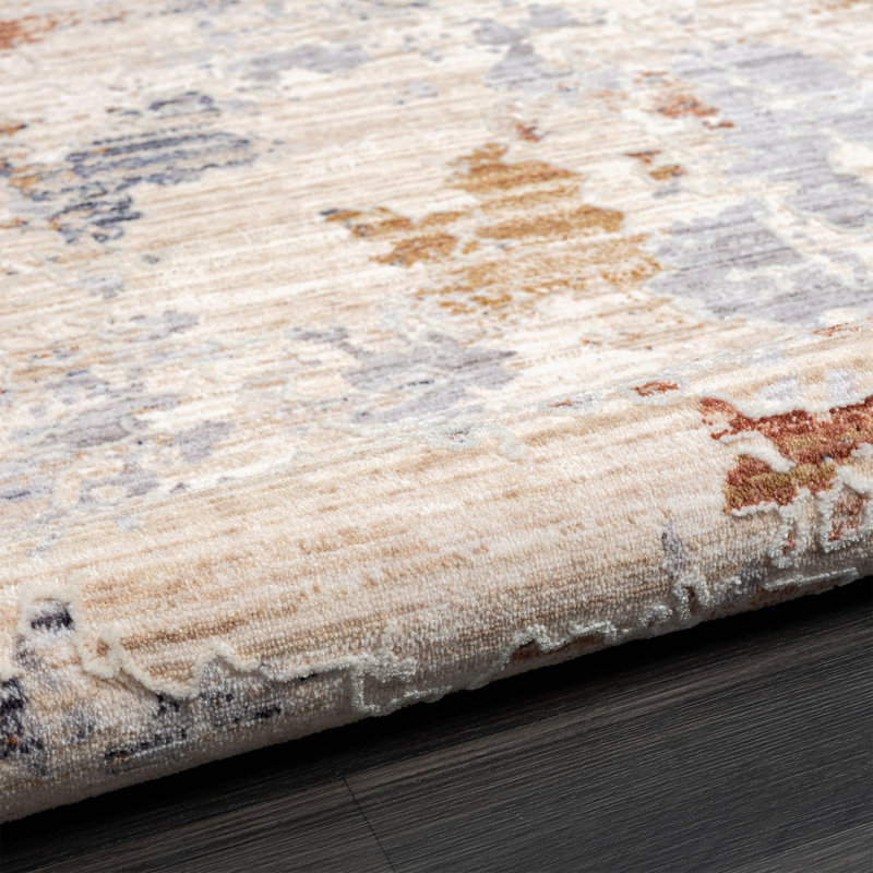 Gertmund Abstract Indoor Rug, Rectangle 7'9" x 9'9"