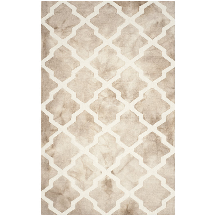 Doolittle Hand Tufted Wool Geometric Rug