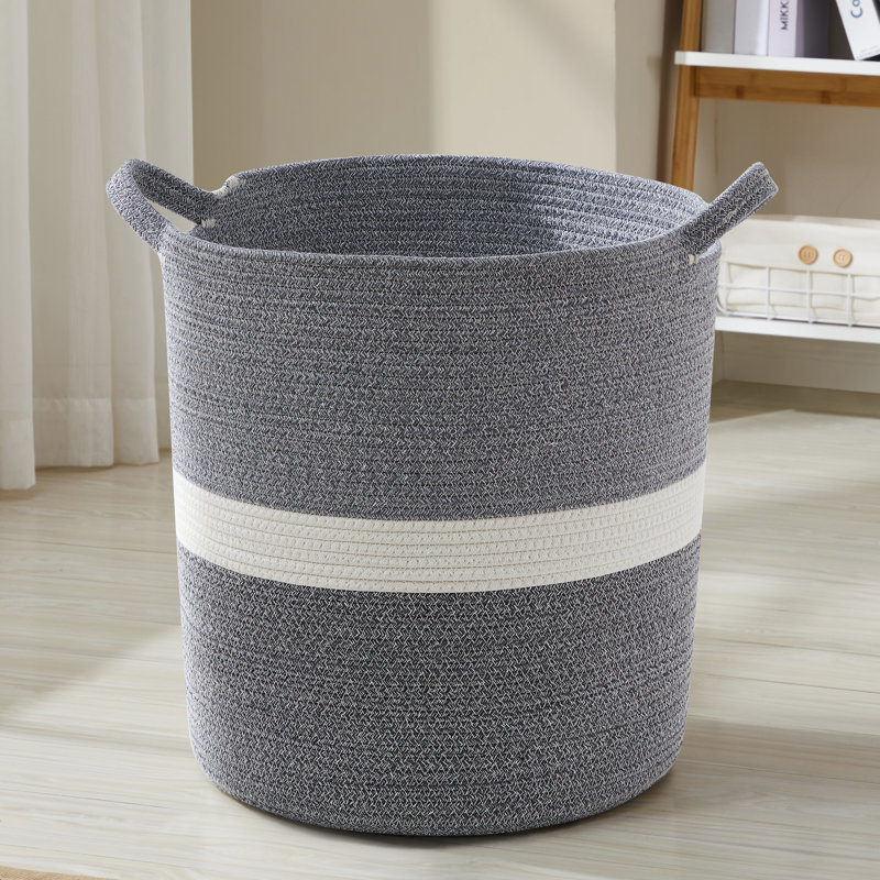 Breakwater Bay Large Rope Laundry Hamper & Reviews | Wayfair
