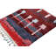 Wool Area Rug in Red