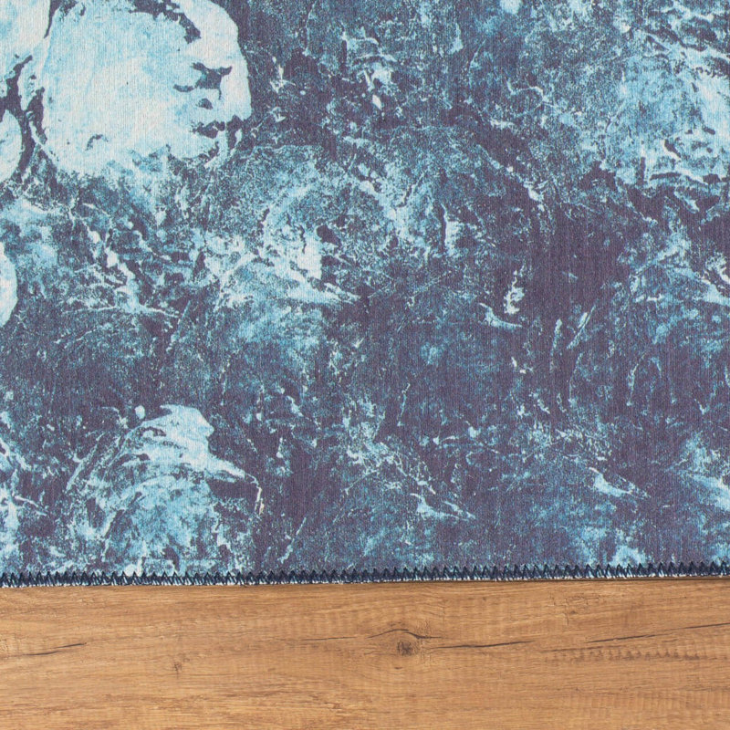 Soft and Durable Hall Carpet, 100% Polyester, 29.5 x 59.1 inches | 1850 g/m² Density, 0.16 inches Pile Height | Recycled Poly Cotton Underside, Machine Washable at 30°C | Ideal for Entryways and Living Spaces
